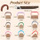 Pottery Handle Making Tool with 9 Pcs Mug Handle Mold Adjustable Clay Pottery Tools Ceramic Tools Pottery Trimming 7