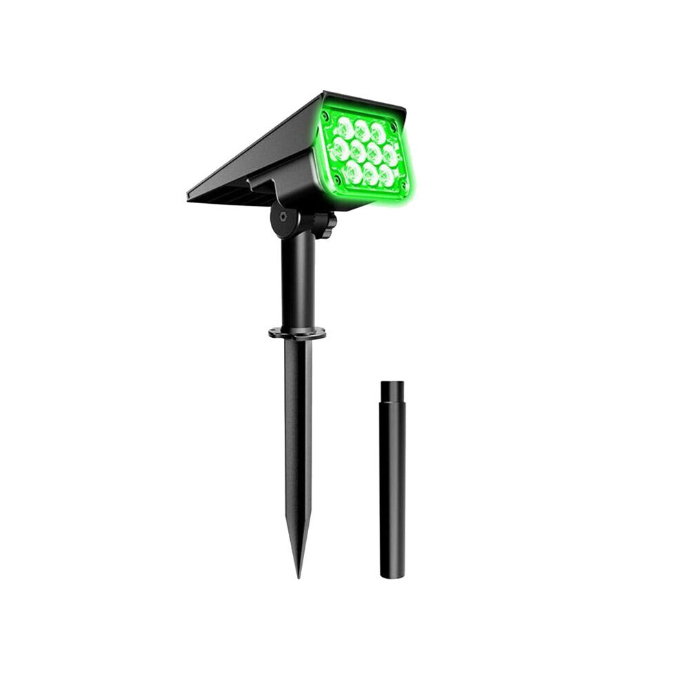 Solar Spotlight Solar Garden Light IP65 Solar Power Green Light for Yard Decor Solar Light Outdoor Courtyard Spotlight
