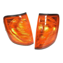 1Pair Corner Parking Lamp Turn Signal Lights for W124 E-Class 1985-1995 1248260043 1248260743 1248260143-B