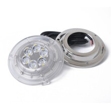DC10-30V 15W Swimming Pool Waterproof Marine LED Dock Deck Yacht Boat Underwater Light TP019019, White Light