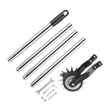 Edger Gazongereedschap, Handmatige Graskantsnijder, Wielroterende Trimmer Graskantschaar voor Tuinstoep (1,6 M)