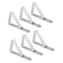 Anti-Slip Tablecloth Clips Non-Slip Tables Cover Securing Clamps Clip Wedding Camping Promenade Table Cover Clip