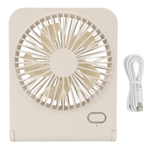 Ventilatore da tavolo USB 2000mAh compatto giallo mini raffreddamento 1