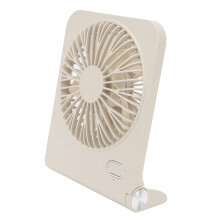 USB-Schreibtischventilator - 2000mAh Kompakt Gelb Leise Mini