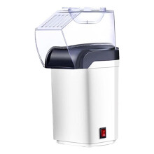 Electric Popcorn Machine Maker Popper Quick Popcorn, Oil Free, Good for Watching Movies,Party EU Plug