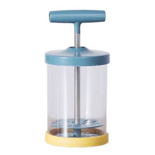 Plastic Cream Manual Whipper Maker Diy Whipped Cream Dispenser for Cake Decorating Dressings Frothy Drinks