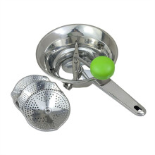 Stainless Steel Food Blender Vegetable and Fruit Grinder Vegetable Blender Baby Cooking Conical Potato Masher
