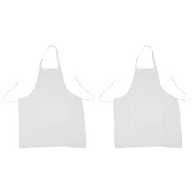 2X 73 x 58 cm Delantal de cocinero de cocina casa restaurante ()