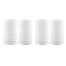 32 Pack Wide Mouth Mason Jar Lids,Plastic Storage Caps for Canning Jars,Leak-Proof and Anti-Scratch Resistant Surface