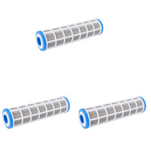 3X Pre Filtro per Filtro Depuratore D'Acqua Cartuccia Filtro Un Rete Nel Acciaio Inossidabile da 10 Pollici per La Prevenzione Della Scala