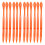 12PCS Easy Orange Citrus Peeler in Bright Orange Color Kitchen Tool 1
