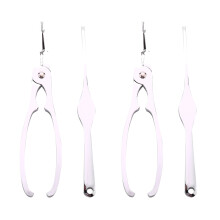 2X Seafood Cracker Pick Set 2Pcs Stainless Steel for Crab Lobster Fork Useful Utensils Home Kitchen Cooking Tool Gadgets