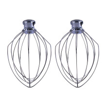 2X Wire Whip Attachment for Tilt- Stand Mixer for K5AWW 5 Quart KSM50, KSM5 Egg Cream Stirrer Accessories
