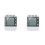 2X Digital Timer 100 Hour Triple Count Down/ Clock Timer Kitchen Cooking Timer with LCD Display Loud Alarm Bracket 1