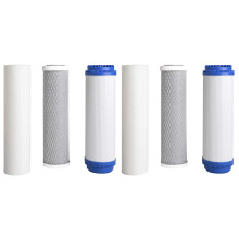 6Stck 10 Zoll Filter Elemente Filter System Reinigen Ersatz Teil Universal für Wasser Filter für Haushalts Geräte