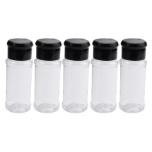 100 Pz 100 Ml Spezie Pepe Pepe Shaker Barattolo di Condimento Nero Può Pepe Bottiglia Barbecue Condimento
