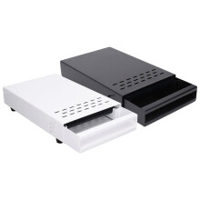 Coffee Knock Box Drawer Stainless Steel Thickened Coffee Residue Powder Box for Household Shop 2pcs