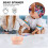 DIY Making Bead Spinner Holder Gem Workshop Wooden Crafting Project Stringing with  Eye Needle Gifts 7