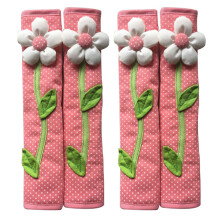 4PCS Pastoral Flower Polka Dot Door/Refrigerator Handle Cover Fridge Door Handle Gloves Home Decor Accessories