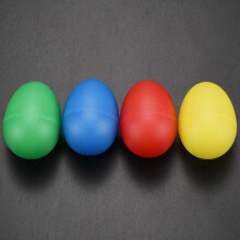 60 Pezzi Shaker Eggs Egg Shaker Musicale in Plastica con 4 Colori Kids Maracas Egg Percussion Toys
