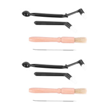 8 Pcs Coffee Machine Cleaning Set Coffee Grinder Brush Coffee Machine Group Cleaning Brush