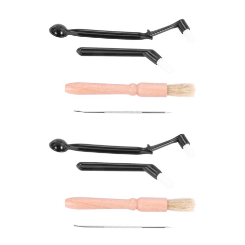 8 Pcs Coffee Machine Cleaning Set Coffee Grinder Brush Coffee Machine Group  Cleaning Brush 1