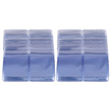100Pc 6X4cm Zipper Closure Bags Clear  Bag Reclosable Plastic Small Baggies
