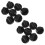 14 Pcs. 8mm Hole Black Gas Stove Cooker Rotary  Knobs for the Kitchen 1