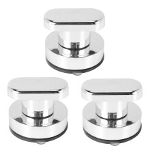 3X Sucker Handle Door Refrigerator Drawer Bathroom Pull Knob Wall Mount Handrail No Screw Furniture Hardware