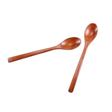Cucharas de Madera, 30 Piezas Cucharas de Sopa de Madera para Comer Mezclar Revolviendo