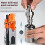 2PCS Quick Disconnect Connector for Water Drill Bit Anti Lock Quick Disassembly Assembly for Water Drill Bit 5