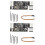 2X Temperature Controller Module Single 12V  PWM 2-3 Wire Fan Temperature Control Governor Computer Fan 1
