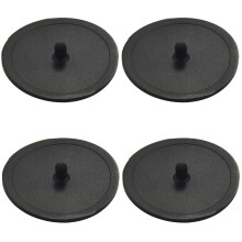 4X Blind Filter Backflush Disk Rubber for Espresso Machines Brewing Backwashing Gasket