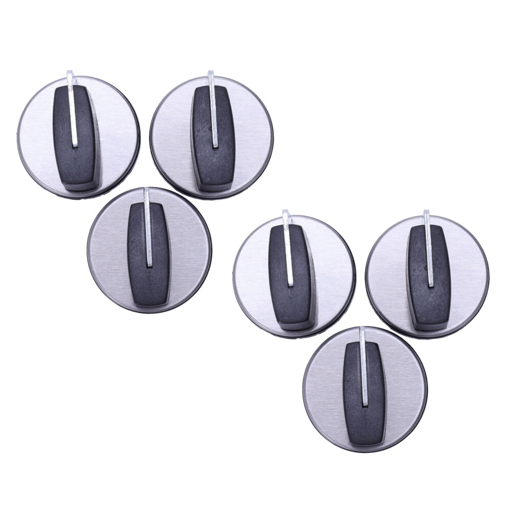 Universal Burner Parts Knobs Oven Rotary Control Gas Stove 6 Pcs 6032598210664
