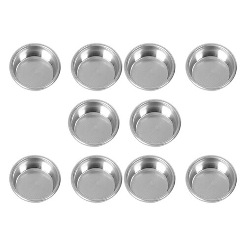 10Pack 54mm Filter Basket for  Sage 870/875/878/880 54mm Semi-Automatic Coffee Machine Bottomless Handle Filter