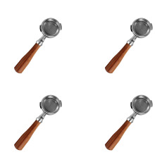 4X Portafiltro Sin Fondo de Café de 58mm para Cesta de Filtro para GAGGIA