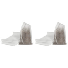 200 Pieces of Mess-Free Cold Brewing Bag Disposable Coffee Filter Bag Fine Mesh Brewing Drawstring Bag