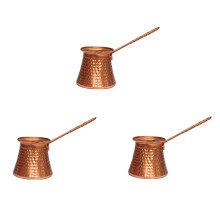 3X Caffettiera Turca Turca con da 320 Ml Caffettiera Turca Nel Rame Turca per Caffetteria Turk Cezve