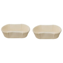 160-Pack Smörfasta Brödformar med Rak Kant Bakplåtspapper Non-Stick Kakformar Tårtformsfoder