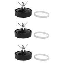 7 Fin Extractor Blade Replacement Parts for Juicer for Nutri Auto IQ BL482 BL642 BL642 BL2013 (9 Pc / Set)