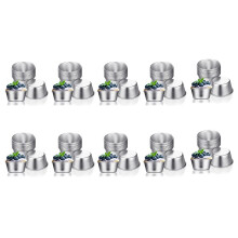 120 Stücke Individuelle Formen Puddingformen Tassen  Schokoladen Geschmolzene Pfannen Antihaft Cupcake Kuchen Plätzchen Pudding Form