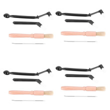 16 Pcs Coffee Machine Cleaning Set Coffee Grinder Brush Coffee Machine Group Cleaning Brush