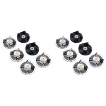 8 Plastic Gear Base + 4 Rubber Gear for Magic 250W Blender Replacement Spare Parts