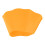 Garde-éclaboussures en silicone orange réglable 20-34 cm 14