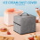 Ice Maker Cover Ice Square Maker Dust Shield Protector Dammskydd Bärbart Ice Makers Cover med Förvaringsficka 2