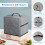 Ice Maker Cover Ice Square Maker Dust Shield Protector Dammskydd Bärbart Ice Makers Cover med Förvaringsficka 6