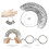 Ring Size Measuring Tool Set, Metal Mandrel Ring Sizer Finger Size Rod Wire Wrap Ring Tool Jewelry Making Kit 3