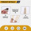 10PCS Leather Finger Protector Finger Thimble Guards Tools for Hand  Jewelry Making,Creamy-White 2