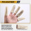 10PCS Leather Finger Protector Finger Thimble Guards Tools for Hand  Jewelry Making,Creamy-White 5