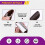 10PCS Leather Finger Protector Finger Thimble Guards Tools for Hand  Jewelry Making,Half Pack Brown 3